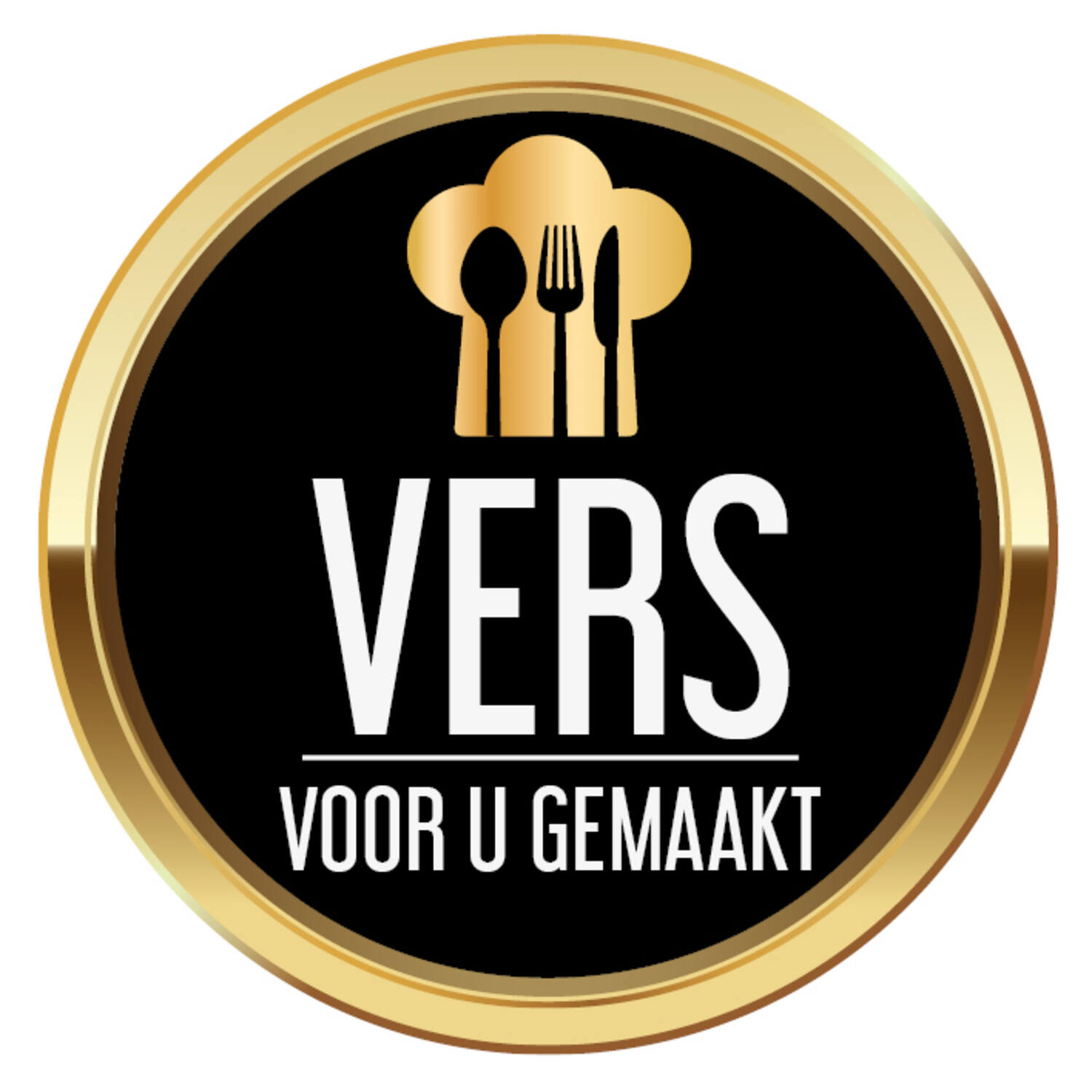 STICKERS 'VERS VOOR U GEMAAKT' 28mm  500st/rol